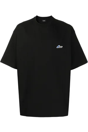 We11 Done Camiseta con parche del logo