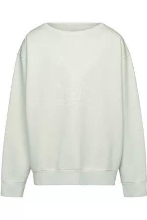 Maison Margiela Sudadera Numeric con logo bordado