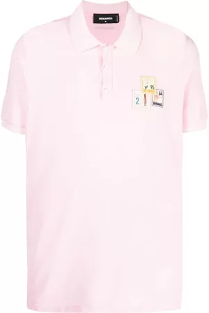 Dsquared2 Polo con aplique de sello