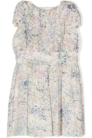 Simonetta Vestido sin mangas con estampado floral