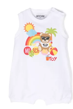 Moschino Pelele con logo estampado