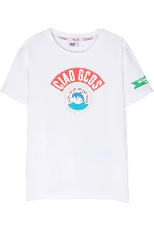 GCDS Camiseta con logo estampado