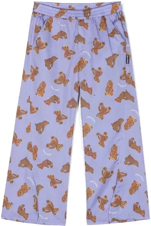 Palm Angels Pantalones de pijama con motivo Teddy Bear