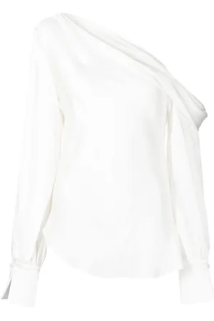 Simkhai Blusa Alice con acabado satinado