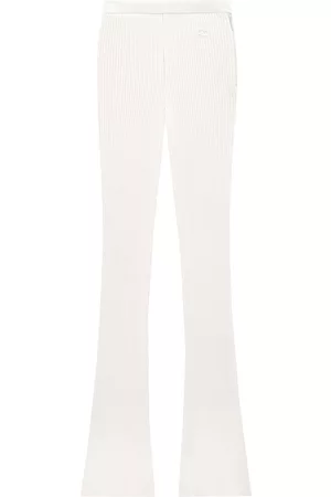 Courrèges Pantalones de canalé Reediton acampanados