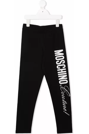 Moschino Pantalones con logo estampado