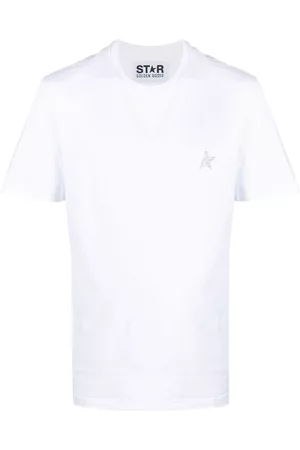 Golden Goose Camiseta con parche de estrella