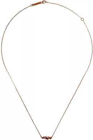 Suzanne Kalan Pulsera Rainbow en oro rosa de 18kt con diamante y zafiro