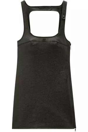 Courrèges Vestido corto Re-Edition Vinyl