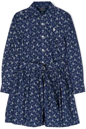 Ralph Lauren Vestido camisero con estampado floral