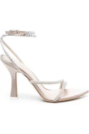 3Juin Sandalias de 65mm con detalles de cristal