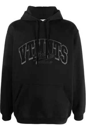 VTMNTS Sudadera con capucha y logo bordado