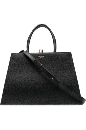 Thom Browne Bolso shopper granulado