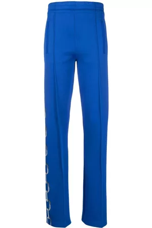 Burberry Pantalones rectos con motivo de cadenas
