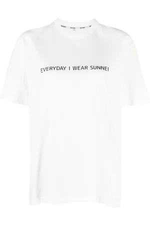 SUNNEI Camiseta con eslogan estampado