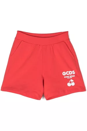GCDS Pantalones cortos de chándal con logo