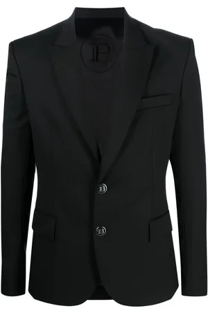 Balmain Blazer con botones y solapa de muesca