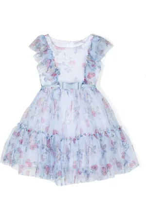 MONNALISA Vestido sin mangas con ribetes de volantes