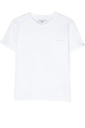 Neil Barrett Camiseta con bolsillo de parche