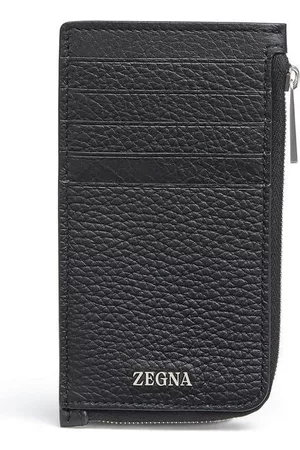 Ermenegildo Zegna Cartera con cremallera en el contorno
