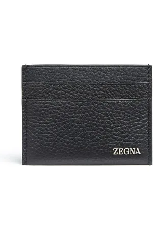 Ermenegildo Zegna Tarjetero con placa del logo