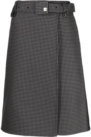 Low Classic Falda ajustada con motivo pied de poule