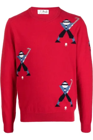 PRINGLE OF SCOTLAND Jersey Geometric George Golf