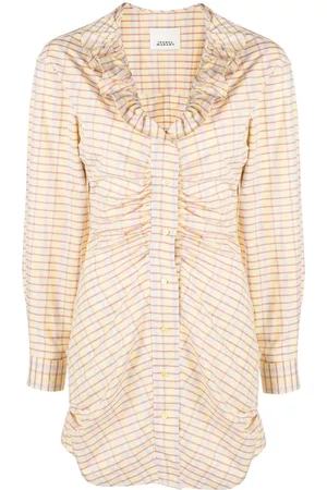 Isabel Marant Vestido camisero Coral