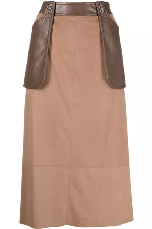 Low Classic Falda con paneles en contraste