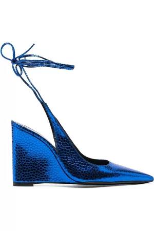 By Far Zapatos de tacón con cuña de 110mm