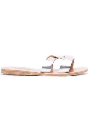 Ancient Greek Sandals Sandalias metalizadas con tiras