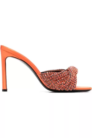 Sergio Rossi Mules con cristal de x Evangelie Smyrniotaki