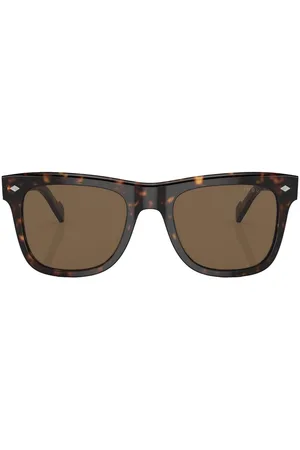 vogue Gafas de sol wayfarer con logo estampado