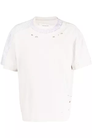 Feng Chen Wang Camiseta con logo en el pecho