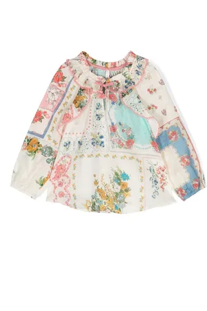ZIMMERMANN Blusa con estampado floral
