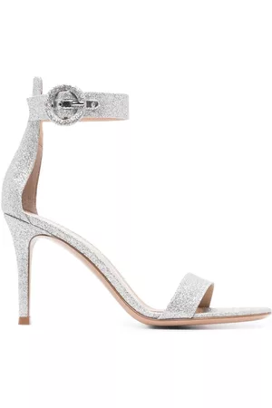 Gianvito Rossi Sandalias con tacón de 90mm y purpurina