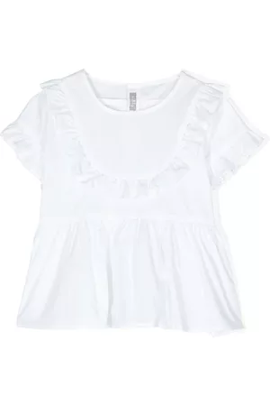 Il gufo Camiseta con ribete de volantes