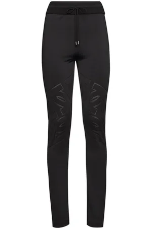 Salvatore Ferragamo Leggins con cordones y logo