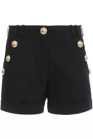 Balmain Pantalones cortos con botones decorativos