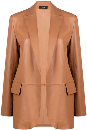 THEORY Blazer con diseño abierto