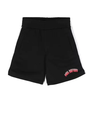 Neil Barrett Bermudas con logo estampado