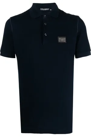 Dolce & Gabbana Polo con parche del logo