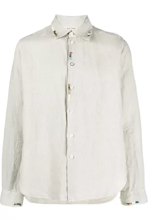 NICK FOUQUET Camisa con detalles bordados