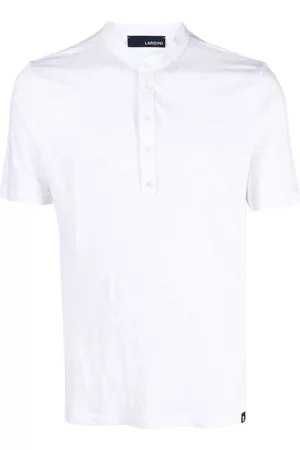 LARDINI Polo con cuello mao