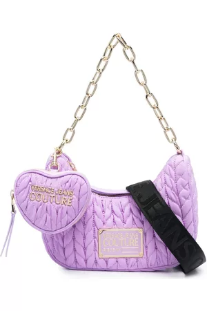VERSACE Bolso de hombro de metalassé