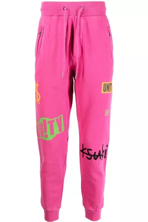 KSUBI Pantalones de chándal con logo estampado