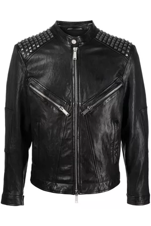 Dsquared2 Chaqueta biker con apliques