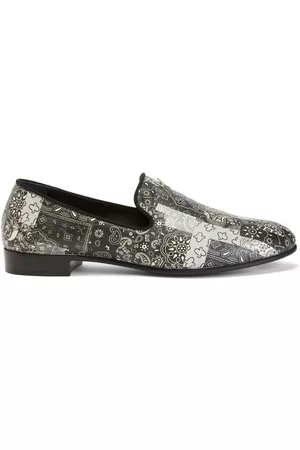 Giuseppe Zanotti Mocasines Gipsy Lewis con motivo de bandana