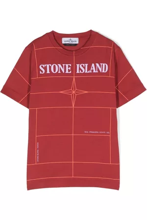Stone Island Camiseta con logo estampado