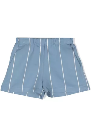 DOUUOD KIDS Bermudas rectas a rayas
